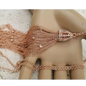 Alexis Bittar ✨ Rose Gold & Crystal Jellyfish